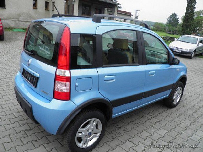Fiat PANDA 1,3 JTD 4x4 Auta z dovozu AutoBara.cz